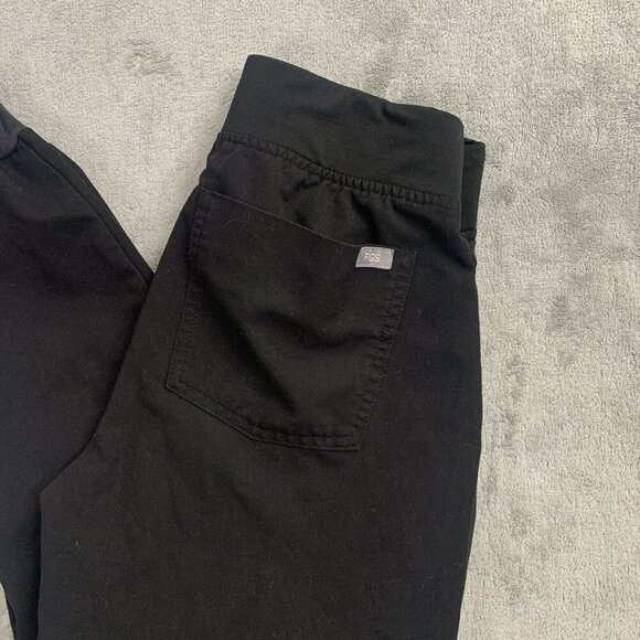 Figs Scrub Pants Womens XXS Zamora Jogger Nurse Workwear Black Medical RN - Picture 2 of 15